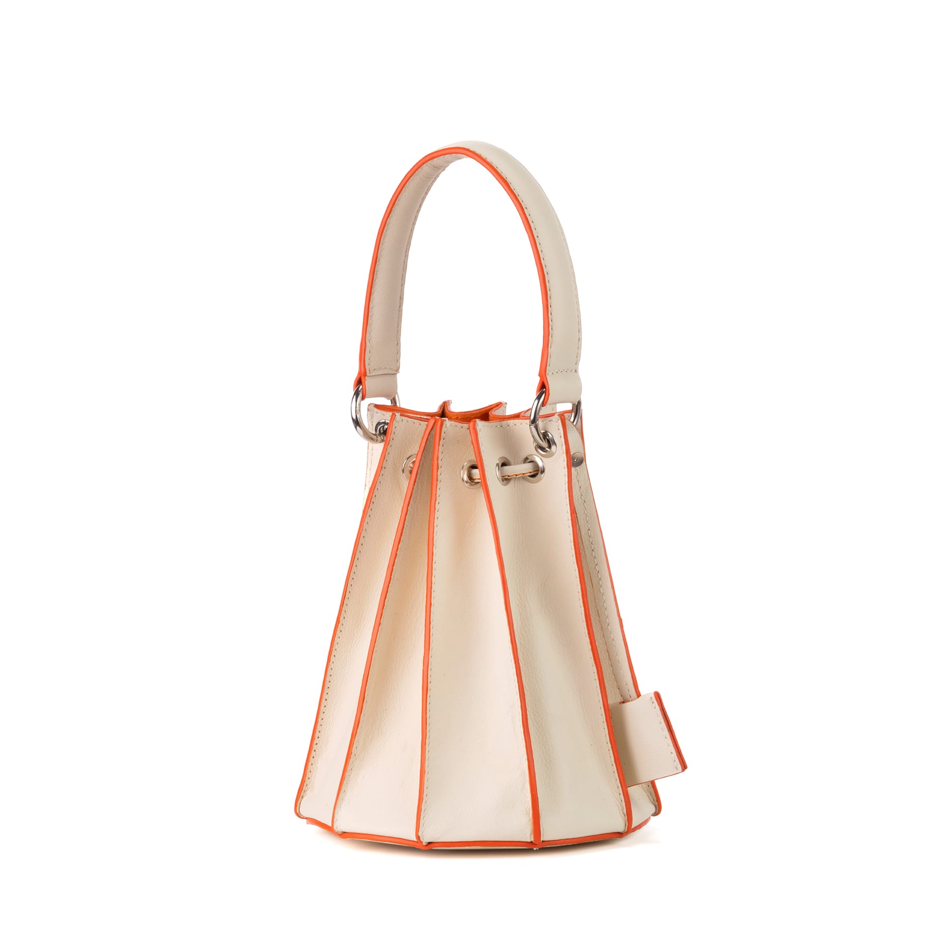 BUCKET LEATHER BAG